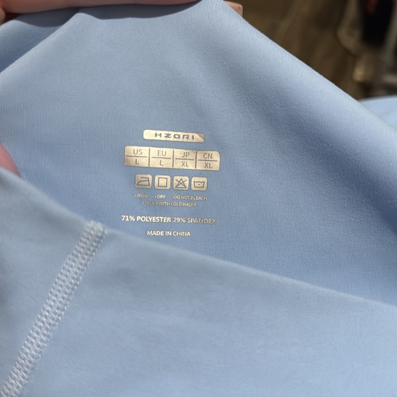 HZORI *Sold Out* 7/8 Yoga workout leggings size Large - Picture 5 of 11